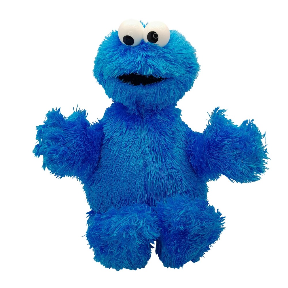 GUND Sesame Street Cookie Monster Blue Shaggy Plush Toy 6047452 2019 12 Inch